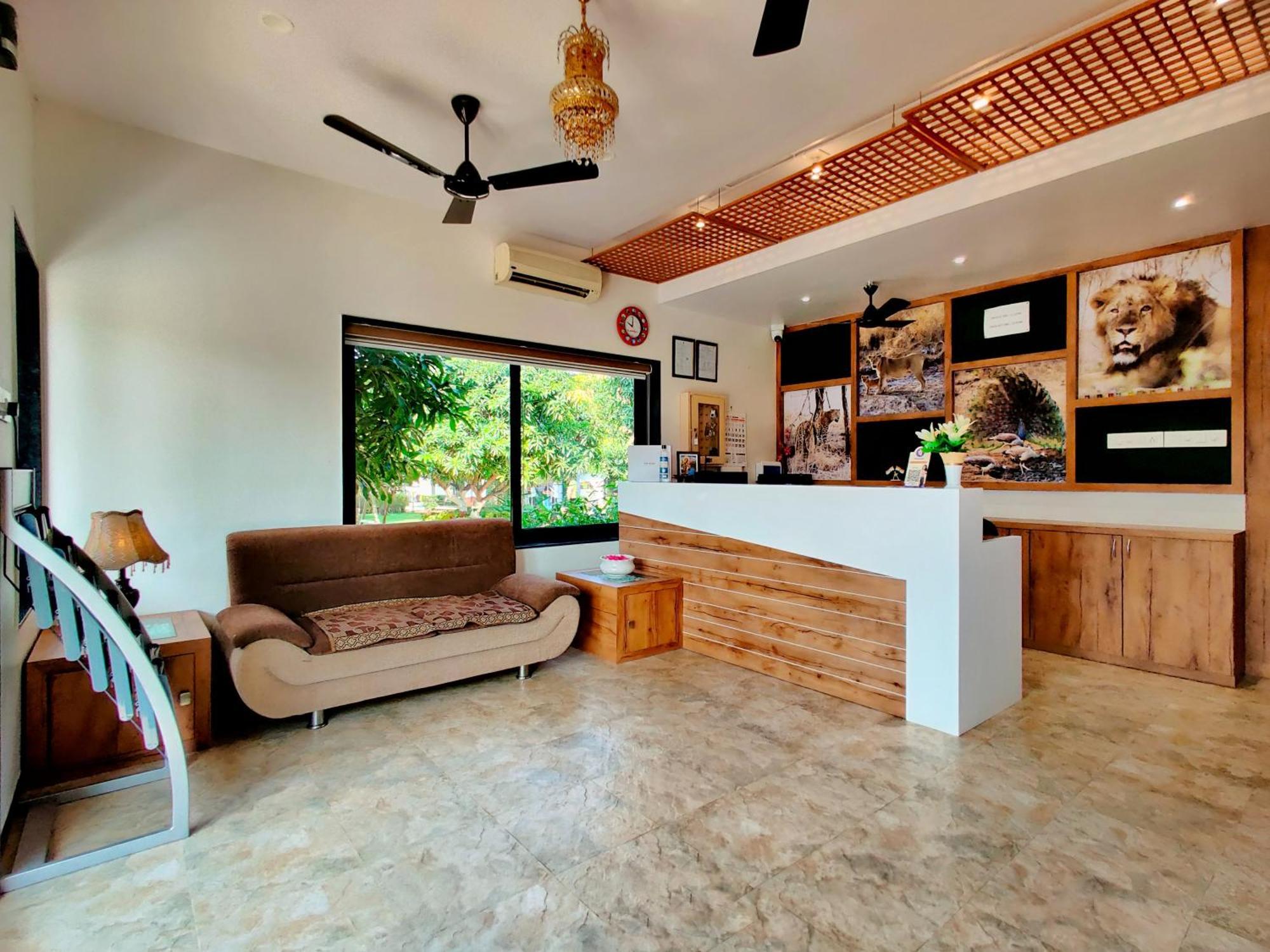 Lion Signature Family Resort Sasan Gir Exterior foto
