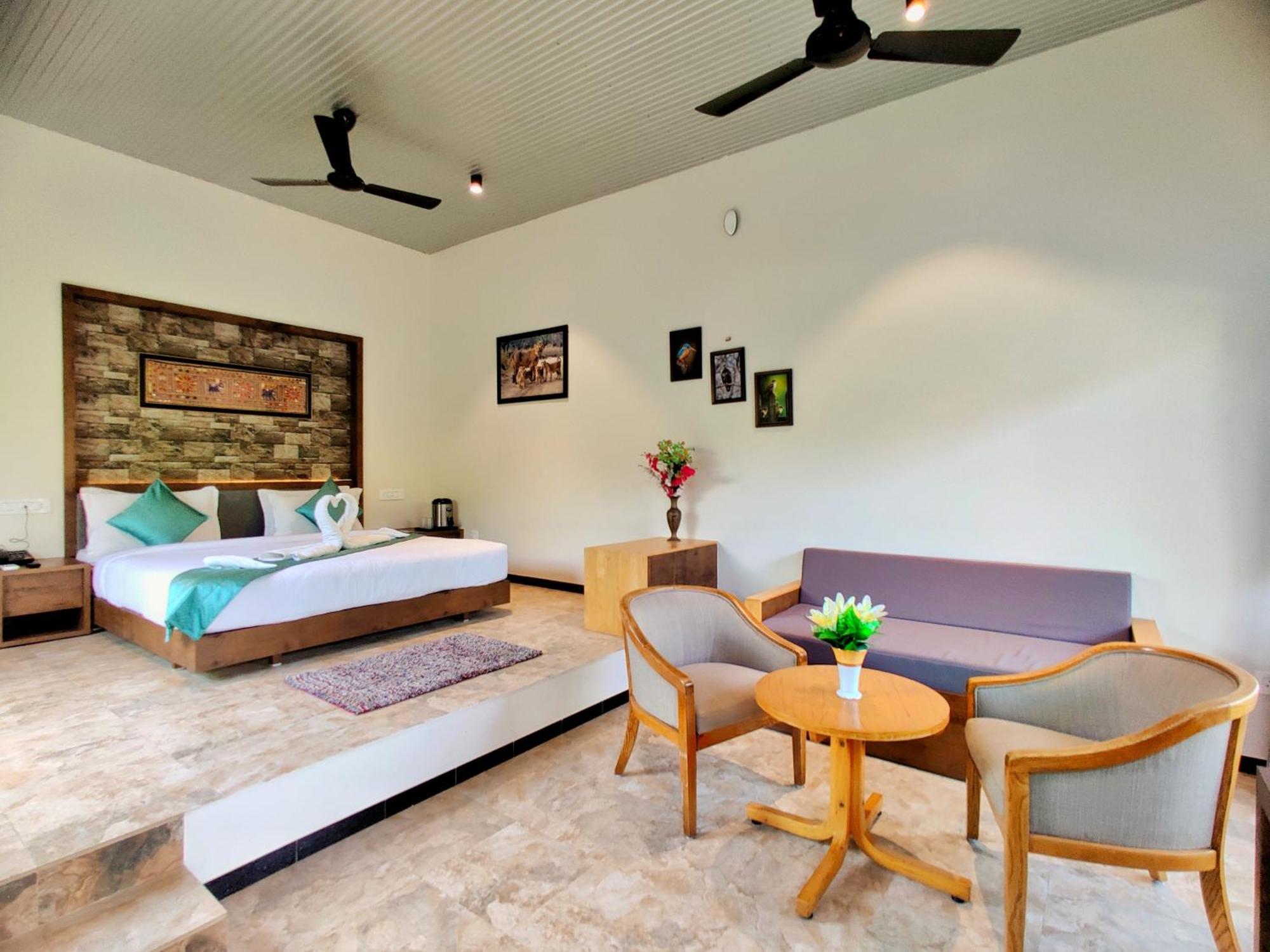 Lion Signature Family Resort Sasan Gir Exterior foto
