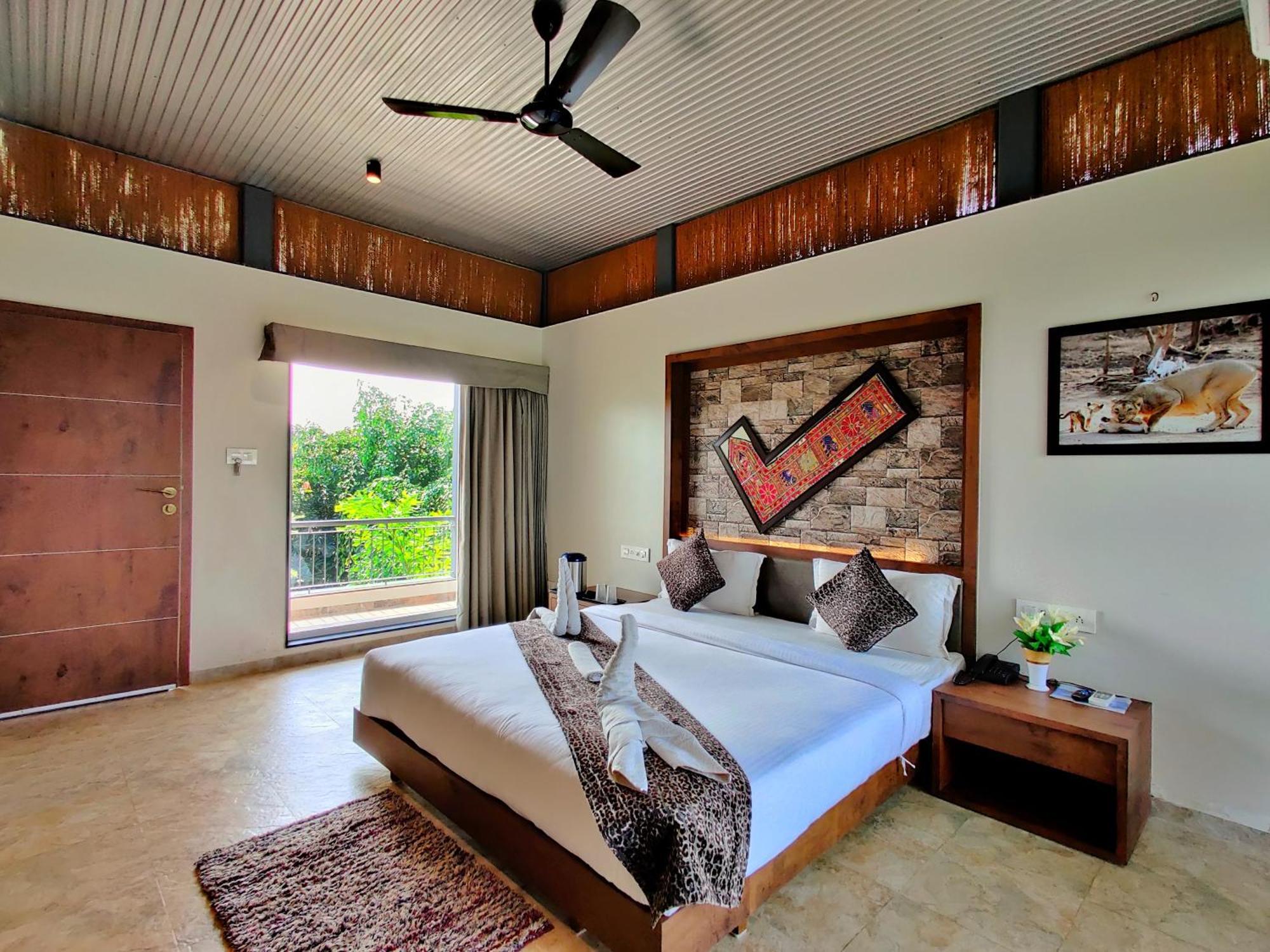 Lion Signature Family Resort Sasan Gir Exterior foto