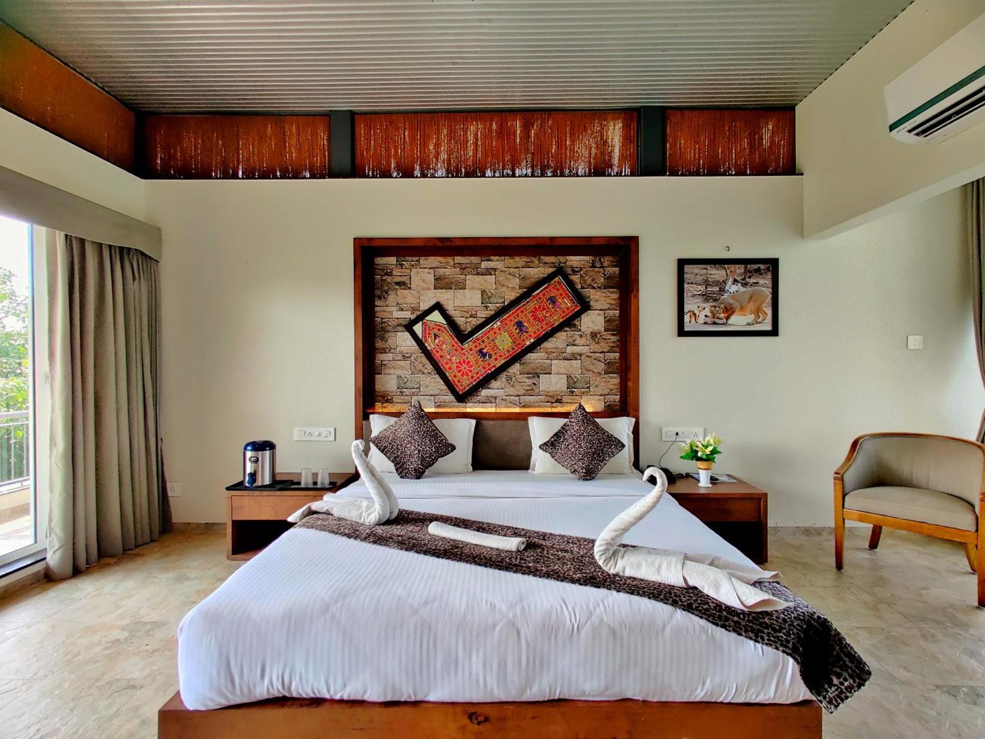 Lion Signature Family Resort Sasan Gir Exterior foto